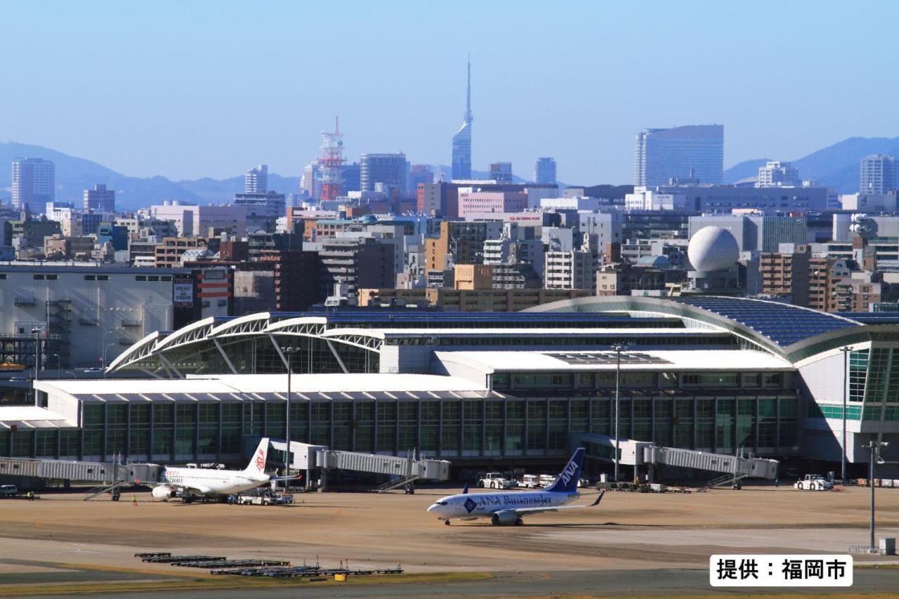 Hakata Sunhills Hotel Fukuoka  Exteriör bild